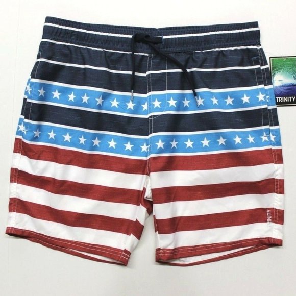 Trinity American Flag Board Shorts - XL - Picture 1 of 4